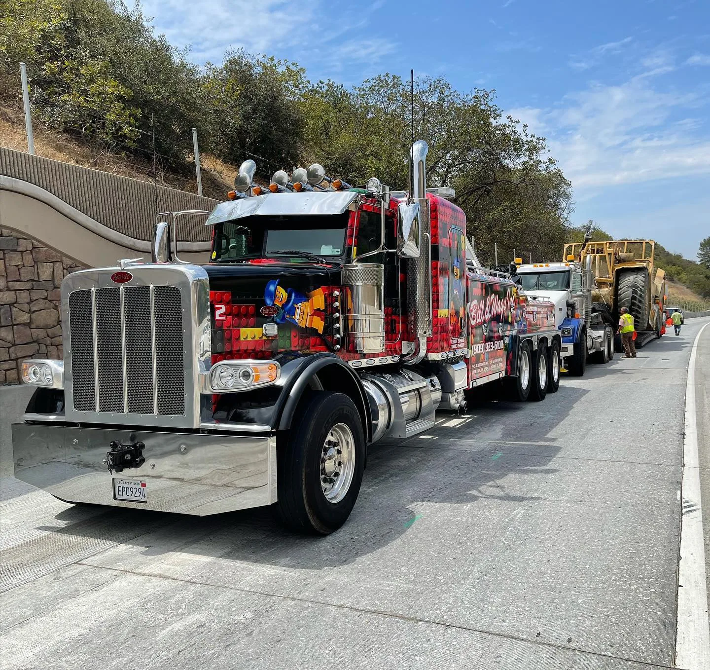 Heavy Equipment Towing Orange