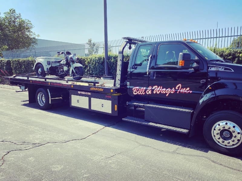 Riverside flatbed towing